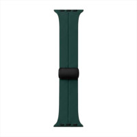 Силіконовий ремінець New Silicone Band для годинника Apple Watch pine green