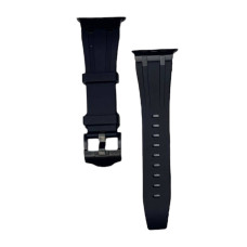 Силіконовий ремінець New Silicone Classic silicone black для годинника Apple Watch black