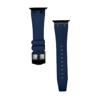 Силіконовий ремінець New Silicone Classic silicone black для годинника Apple Watch deep navy