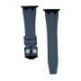 Силіконовий ремінець New Silicone Classic silicone black для годинника Apple Watch gray