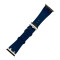 Силіконовий ремінець New Silicone Classic silicone silver для годинника Apple Watch deep navy
