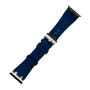 Силіконовий ремінець New Silicone Classic silicone silver для годинника Apple Watch deep navy