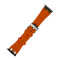 Силіконовий ремінець New Silicone Classic silicone silver для годинника Apple Watch orange
