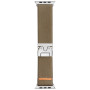 Тканевый ремешок Nylon New Design для часов Apple Watch beige brown