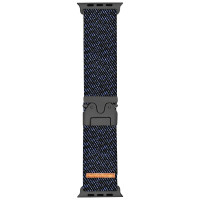 Тканевый ремешок Nylon New Design для часов Apple Watch blue