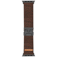 Тканинний ремінець Nylon New Design для годинника Apple Watch brown