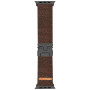 Тканевый ремешок Nylon New Design для часов Apple Watch brown