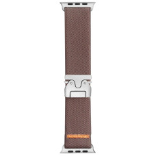 Тканинний ремінець Nylon New Design для годинника Apple Watch light brown