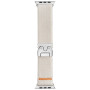 Тканевый ремешок Nylon New Design для часов Apple Watch white