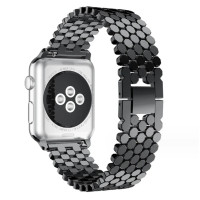 Металевий ремінець Stainless Sota для годинника Apple Watch black