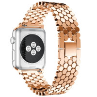 Металевий ремінець Stainless Sota для годинника Apple Watch gold