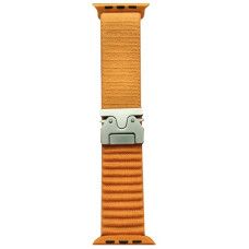 Тканевый ремешок Ultra Alpine loop New Design для часов Apple Watch orange