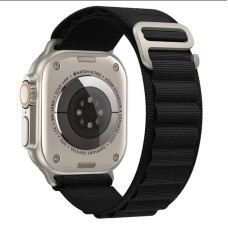 Тканевый ремешок Ultra Alpine loop для часов Apple Watch black
