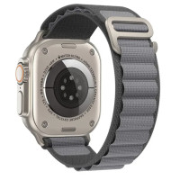 Тканевый ремешок Ultra Alpine loop для часов Apple Watch charcoal grey