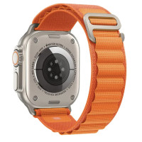 Тканевый ремешок Ultra Alpine loop для часов Apple Watch orange