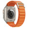 Тканинний ремінець Ultra Alpine loop для годинника Apple Watch orange