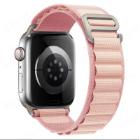 Тканевый ремешок Ultra Alpine loop для часов Apple Watch pink