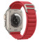 Тканинний ремінець Ultra Alpine loop для годинника Apple Watch red