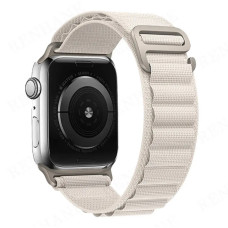 Тканевый ремешок Ultra Alpine loop для часов Apple Watch starlight