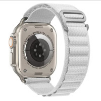 Тканевый ремешок Ultra Alpine loop для часов Apple Watch white