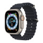 Силиконовый ремешок Ultra Ocean band для часов Apple Watch midnight