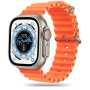 Силиконовый ремешок Ultra Ocean band для часов Apple Watch orange
