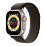 Нейлоновый ремешок Ultra Trail loop для часов Apple Watch black gray
