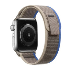 Нейлоновый ремешок Ultra Trail loop для часов Apple Watch blue gray