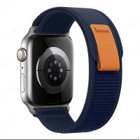 Нейлоновый ремешок Ultra Trail loop для часов Apple Watch deep navy