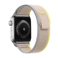 Нейлоновый ремешок Ultra Trail loop для часов Apple Watch yellow beige