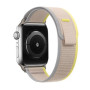 Нейлоновый ремешок Ultra Trail loop для часов Apple Watch yellow beige