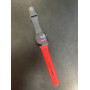 Силиконовый ремешок "Слава Нации" для часов Apple Watch красно-черный