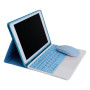 Чехол с клавиатурой и мышкой  для iPad 7/8/9 10.2" - Air 3/Pro 10.5" blue