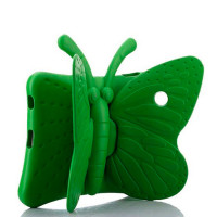 Детский противоударный чехол Cartoon Butterfly для iPad Air 1/2 9.7" - iPad 5/6 9.7" green