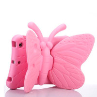 Дитячий протиударний чохол Cartoon Butterfly для iPad 10.9" - 11" light pink