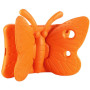 Детский противоударный чехол Cartoon Butterfly для iPad Air 1/2 9.7" - iPad 5/6 9.7" orange