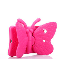 Детский противоударный чехол Cartoon Butterfly для iPad Air 1/2 9.7" - iPad 5/6 9.7" pink