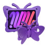 Детский противоударный чехол Cartoon Butterfly для iPad 7/8/9 10.2" - Air 3 / Pro 10.5" purple