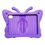 Детский противоударный чехол Cartoon Butterfly для iPad 7/8/9 10.2" - Air 3 / Pro 10.5" purple