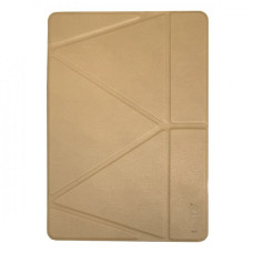 Чехол Logfer Origami Leather Case для iPad Air 1/2 (2013-2014) 9.7" Gold