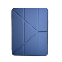 Чохол Logfer Origami Leather Case groove pencil для iPad Pro 4/5/6 (2020-2022) 12.9" Blue