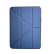 Чехол Logfer Origami Leather Case groove pencil для iPad Pro 4/5/6 (2020-2022) 12.9" Blue