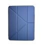 Чехол Logfer Origami Leather Case groove pencil для iPad Pro 4/5/6 (2020-2022) 12.9" Blue