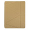 Чехол Logfer Origami Leather Case groove pencil для iPad Air 4 (2020) / Air 5 M1 (2022) 10.9" Gold