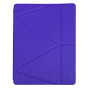 Чехол Logfer Origami Leather Case groove pencil для iPad Air 4 (2020) / Air 5 M1 (2022) 10.9" Purple