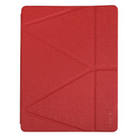 Чехол Logfer Origami Leather Case groove pencil для iPad Air 3 (2019) / iPad Pro 2 (2017) 10.5" Red
