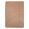Чехол Logfer Origami Leather Case groove pencil для iPad Air 4 (2020) / Air 5 M1 (2022) 10.9" Rose Gold