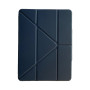 Чехол Logfer Origami Smart Case groove pencil для iPad Air 1/2 (2013-2014) 9.7" Dark Blue