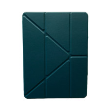 Чехол Logfer Origami Smart Case groove pencil для iPad Air 4 (2020) / Air 5 M1 (2022) 10.9" Green