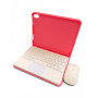 Чохол з RGB клавіатурою та мишкою  для iPad 10.9" 10gen / iPad 11" A16 hot pink